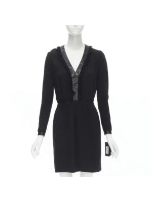 Sukienka retro Saint Laurent Vintage czarna