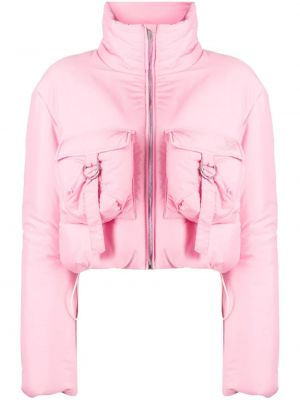 Pernata jakna Blumarine ružičasta
