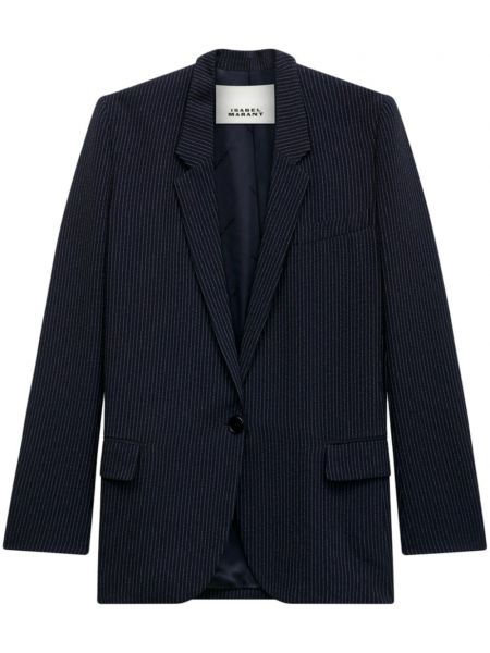 Stribet blazer Isabel Marant blå