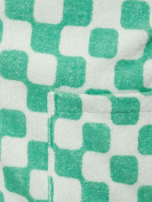 Памучен халат Dusen Dusen зелено
