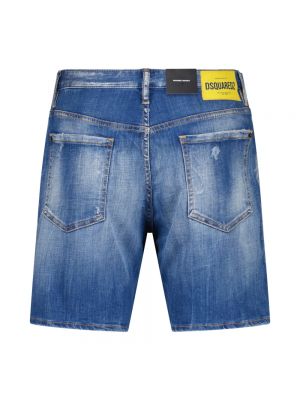 Jeans shorts mit stickerei Dsquared2
