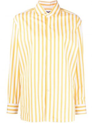 Bombažna srajca Ralph Lauren Collection rumena