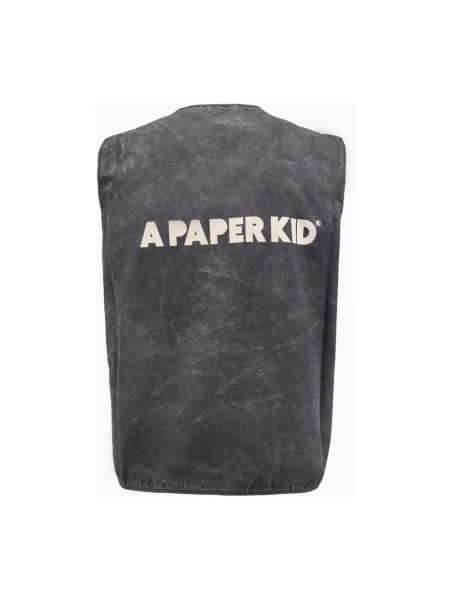 Chaqueta A Paper Kid negro