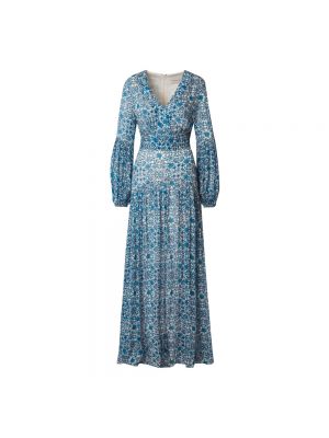 Sukienka długa By Malina niebieska
