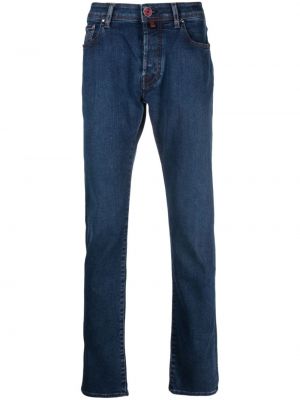 Jeans skinny slim fit Jacob Cohën blu