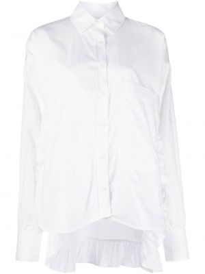Памучна риза Kika Vargas бяло