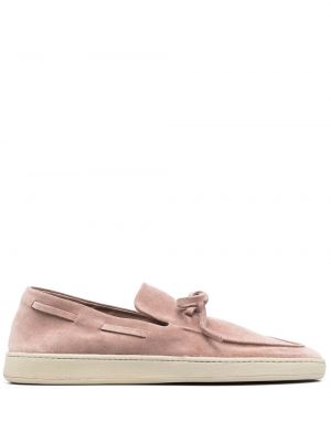 Seemisnahksed vibu loafer-kingad Officine Creative roosa