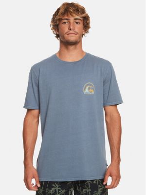 T-shirt Quiksilver bleu