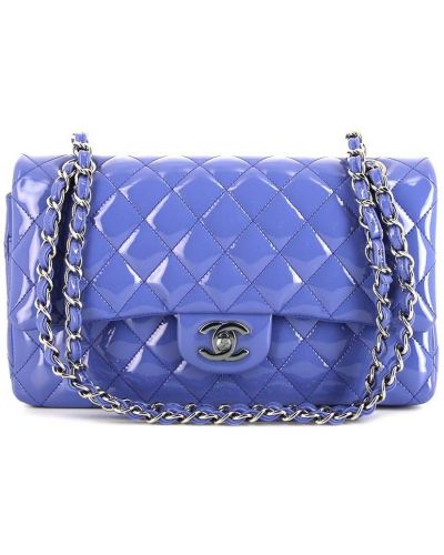 Bolso clutch Chanel Pre-owned azul