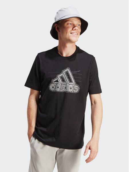 Тениска Adidas черно