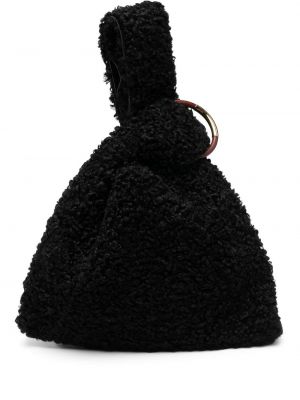 Nakupovalna torba Nanushka črna