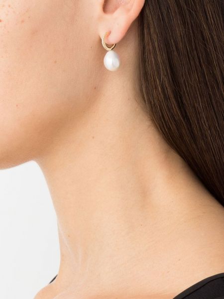 Boucles d'oreilles avec perles à boucle Mizuki