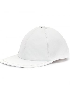 Cappello con visiera Hermès bianco