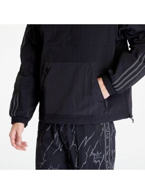 Μπουφάν anorak Adidas Originals μαύρο