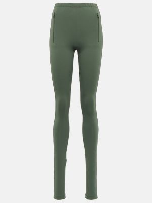 High waist leggings Wardrobe.nyc grün