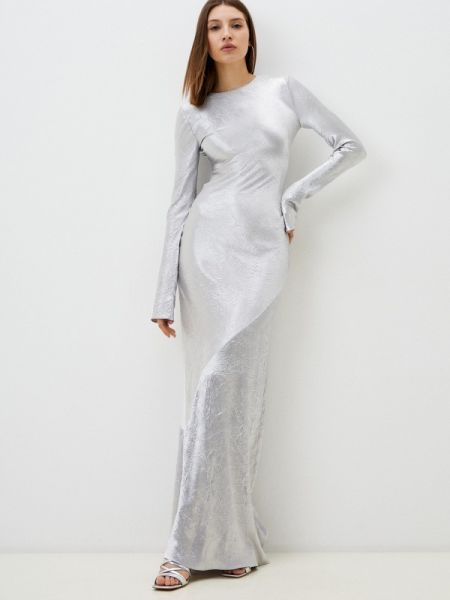 Вечернее платье Alisia Bridal серебряное