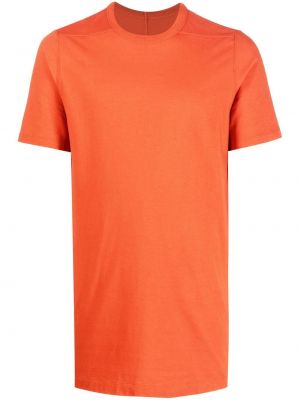 Bomull t-skjorte Rick Owens oransje