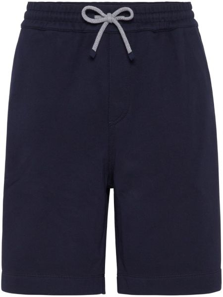 Jersey bermuda kratke hlače Brunello Cucinelli modra