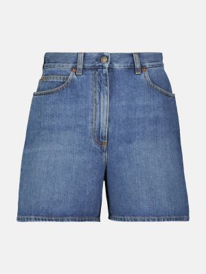 Jeans shorts Gucci blau
