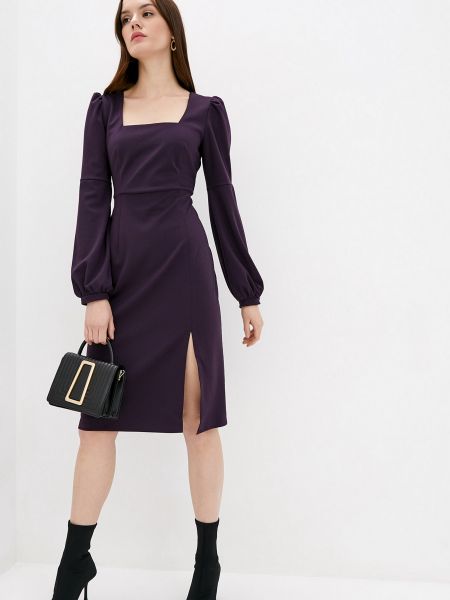 Сукня Ricamare фіолетова