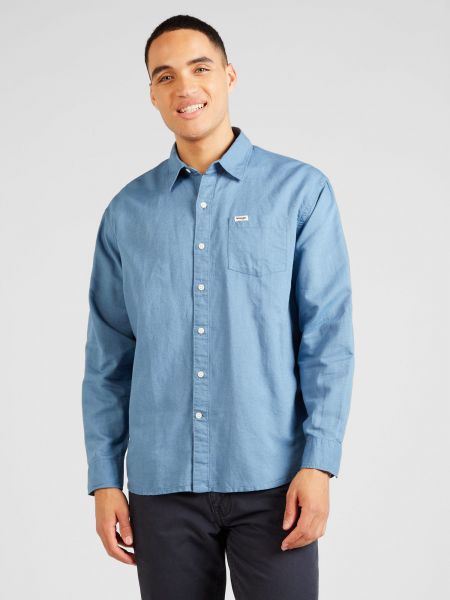Риза Wrangler синьо