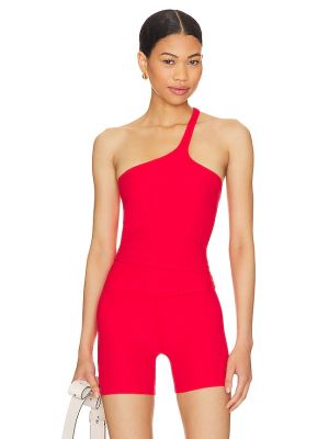 Top Beyond Yoga rosso