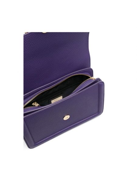 Bolso cruzado elegante Versace Jeans Couture violeta