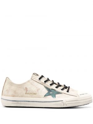 Stjernemønster sneakers Golden Goose guld