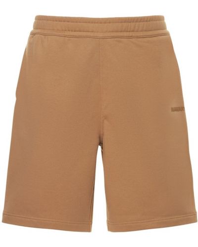 Pantalones cortos de algodón de tela jersey Burberry