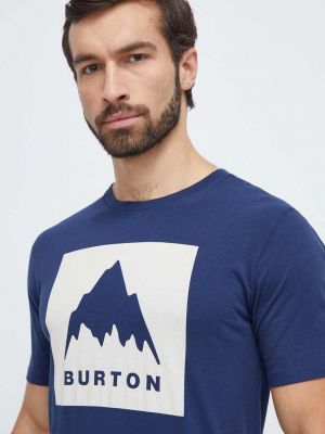 Koszulka bawełniana z nadrukiem Burton