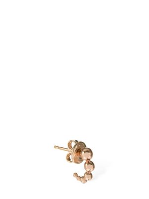 Σκουλαρίκια από ροζ χρυσό Dodo