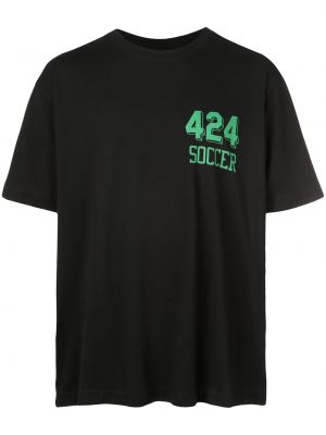 Marškinėliai 424 juoda