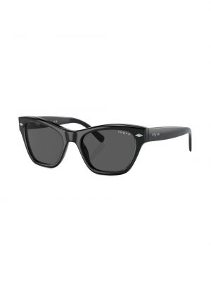 Okulary przeciwsłoneczne z nadrukiem Vogue Eyewear czarne