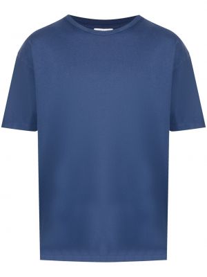 Camiseta de cuello redondo John Elliott azul