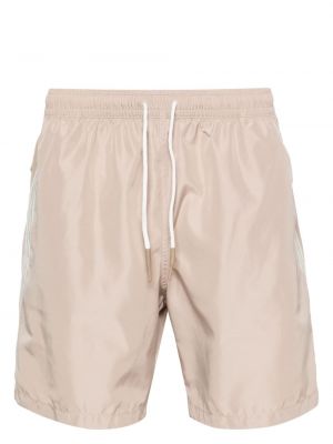 Gestreifte shorts Eleventy beige