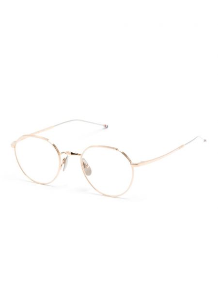 Okulary Thom Browne Eyewear złote