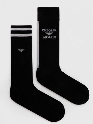 Чорапи Emporio Armani Underwear черно