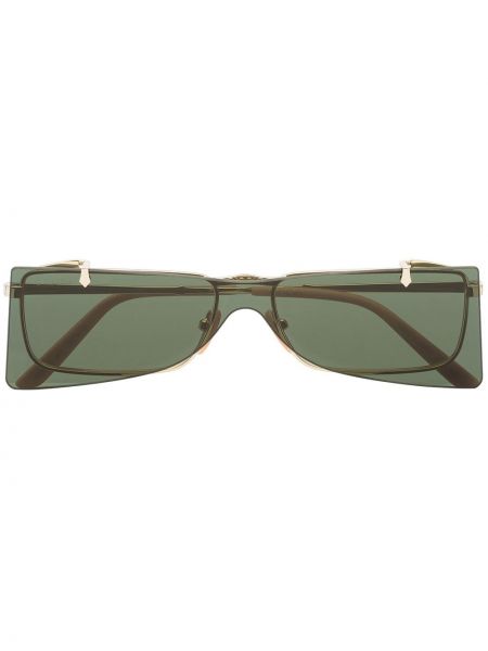 Gafas de sol con apliques Gucci Eyewear verde