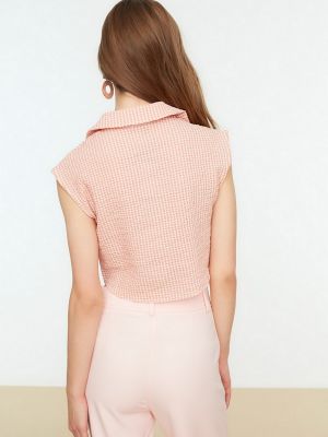 Розовая блузка Trendyol