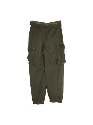 Pantalones de algodón Alexander Mcqueen Pre-owned verde