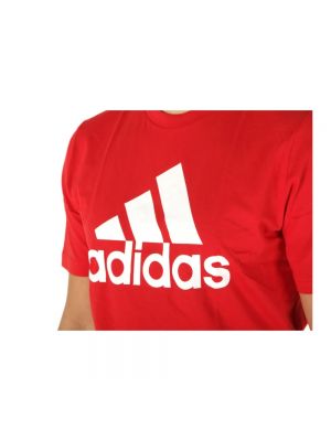 Camisa manga corta Adidas rojo