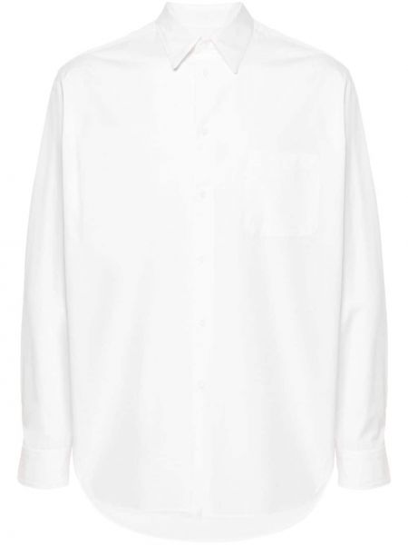 Bombažna srajca Yohji Yamamoto bela