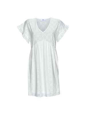 Mini šaty Le Temps Des Cerises bílé