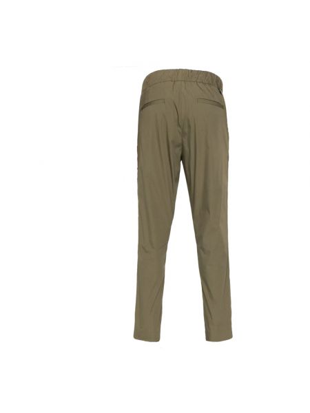 Pantalones chinos de algodón Low Brand verde
