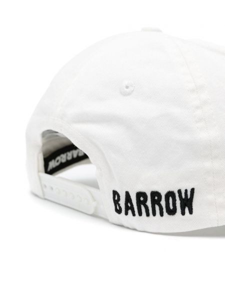 Cap aus baumwoll Barrow weiß