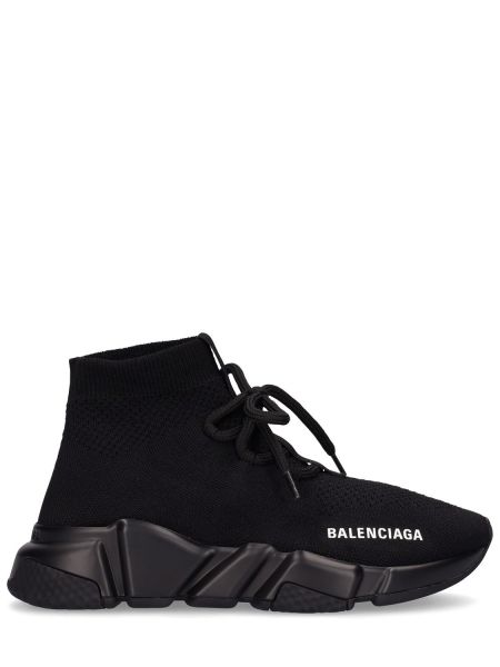 Zapatillas de punto Balenciaga Speed negro