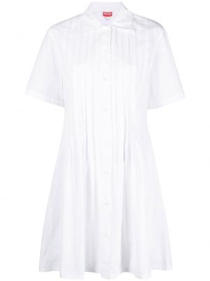 Mini robe avec manches courtes Kenzo blanc
