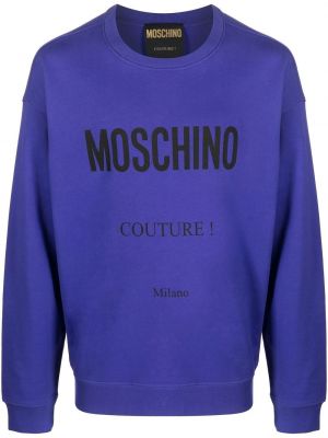 Sweatshirt Moschino lila