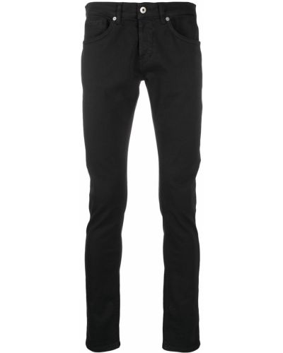 Slim fit skinny fit-jeans Dondup svart