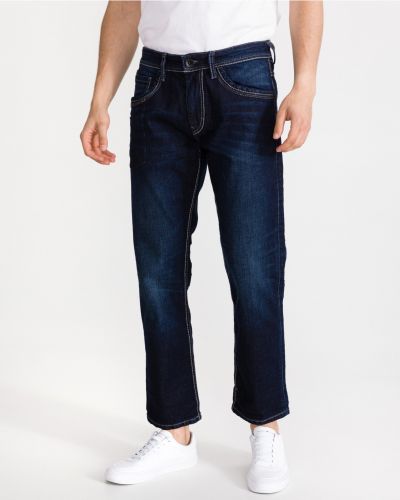 Straight fit džíny Tom Tailor modré